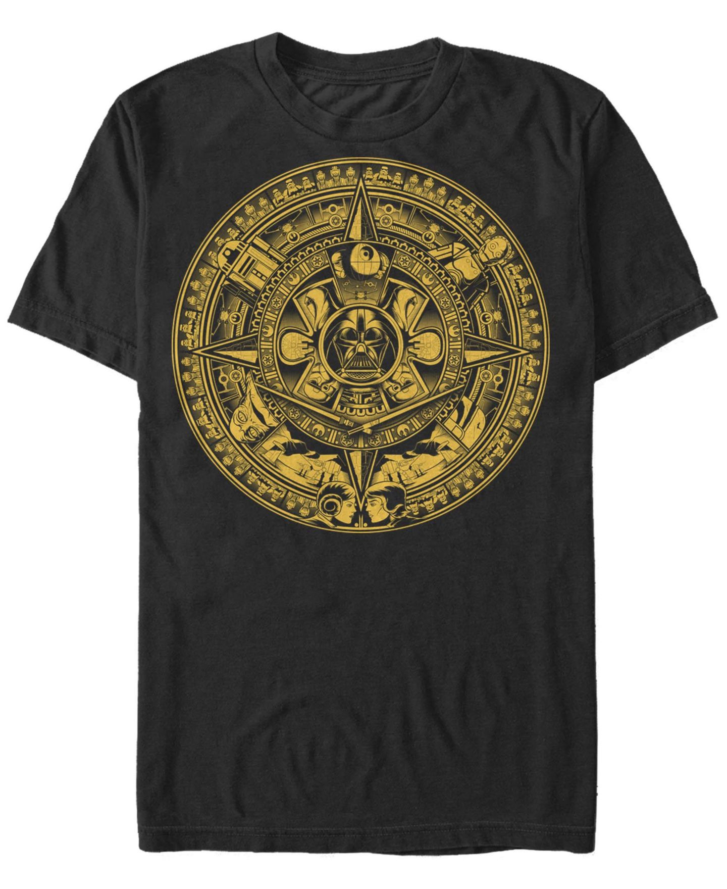Мужская футболка Fifth Sun Calendar Short Sleeve Crew, цвет: Чёрный — фото 1