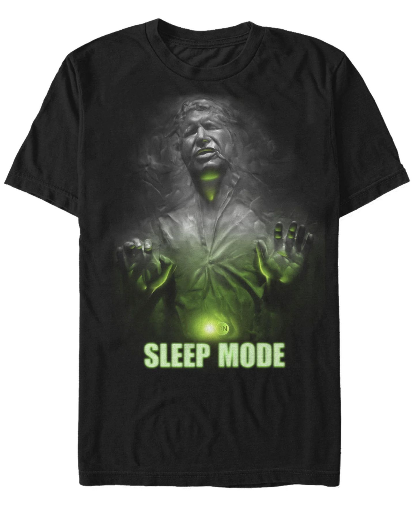 Мужская футболка Fifth Sun Sleep Mode Short Sleeve Crew, цвет: Чёрный — фото 1