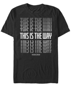 Fifth Sun Men's Stacked Way Short Sleeve Crew T-shirt In Black