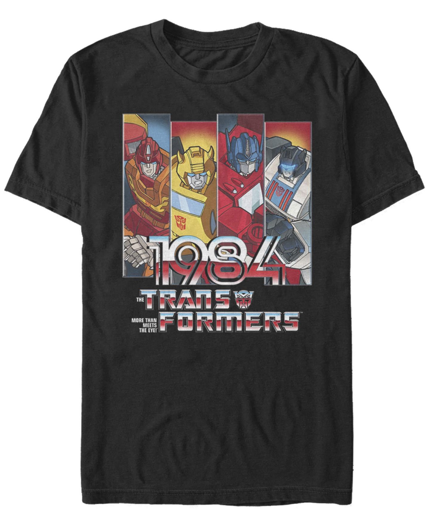 Мужская футболка Fifth Sun Autobots Short Sleeve Crew, цвет: Чёрный — фото 1