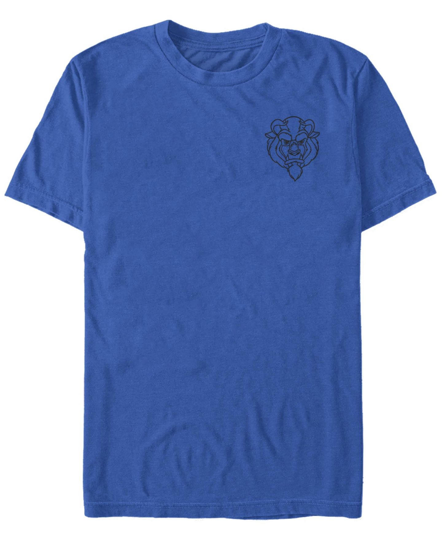 Мужская футболка Fifth Sun Beast Line Short Sleeve Crew, цвет: Королевский синий — фото 1