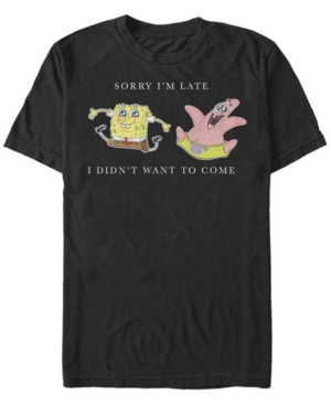 Fifth Sun Men's Sorry Sponge Short Sleeve Crew T-shirt In Black