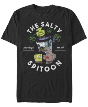 Fifth Sun Men's Salty Spitoon Short Sleeve Crew T-shirt In Black