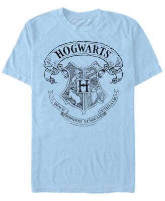 Men's Hogwarts Crest Short Sleeve Crew T-shirt