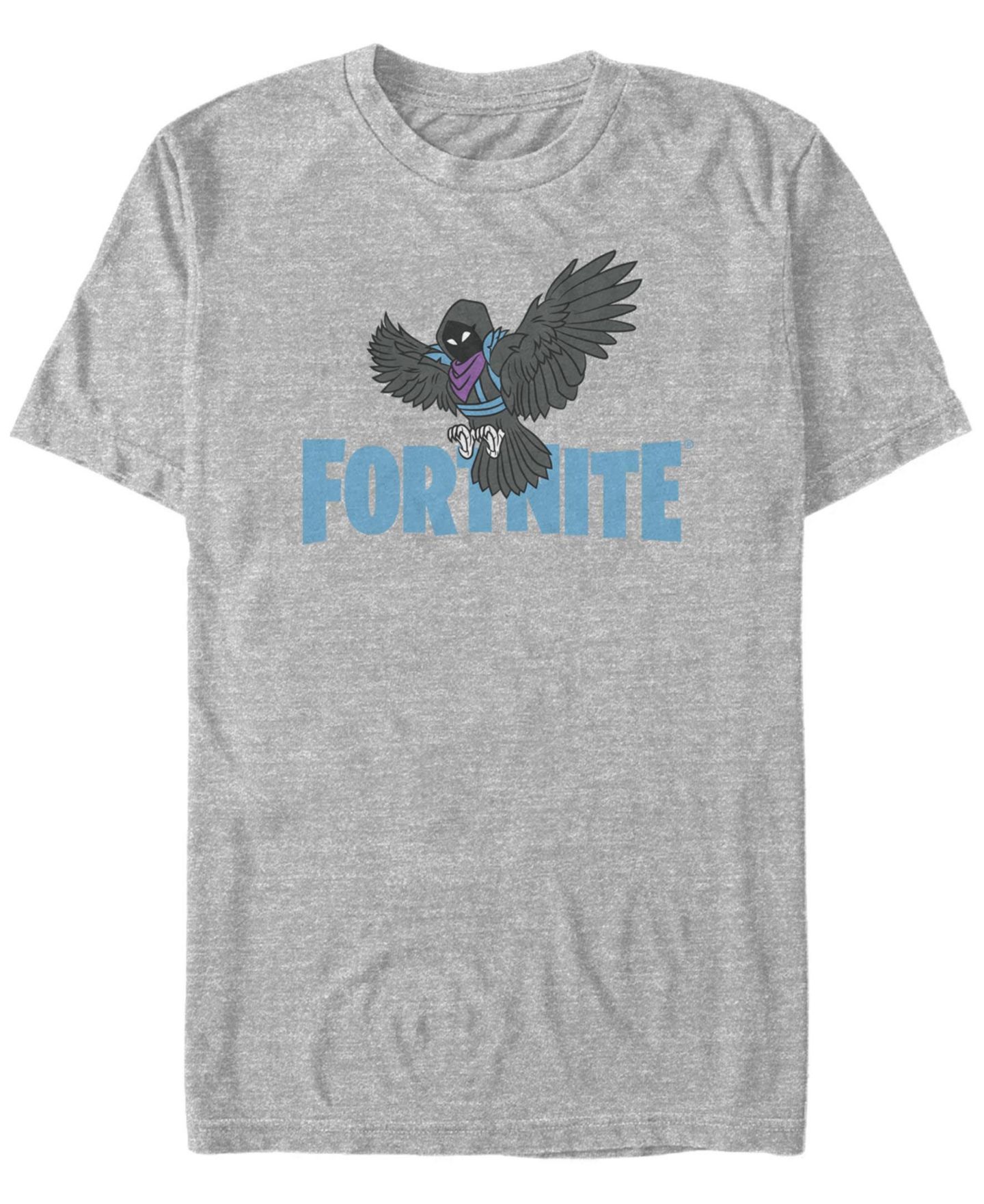 Мужская футболка Fifth Sun Wings of Fortnight Short Sleeve Crew, цвет: Меланжевый — фото 1