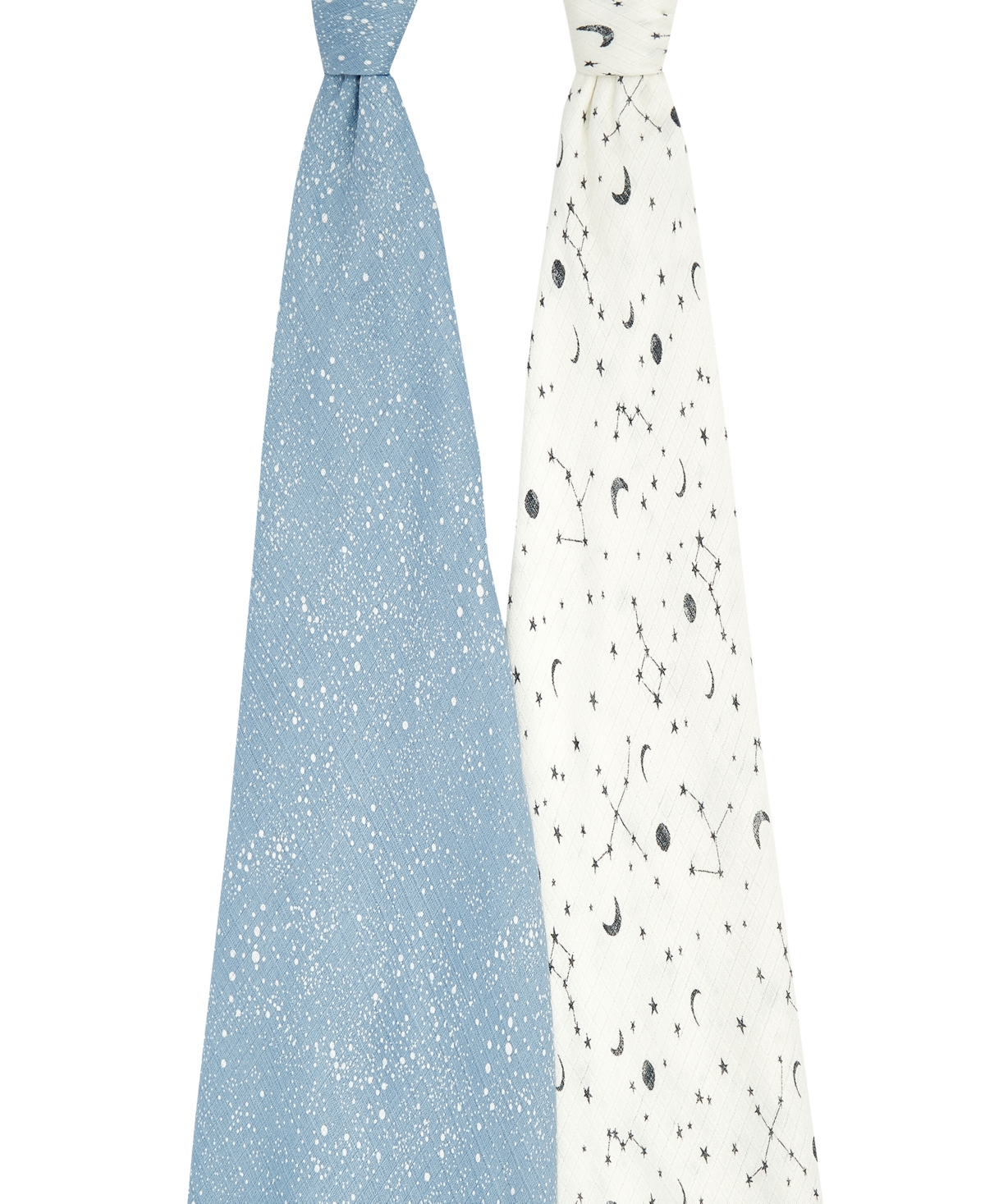 aden by aden + anais Baby Boys or Baby Girls Silky Soft Swaddles, Pack of 2