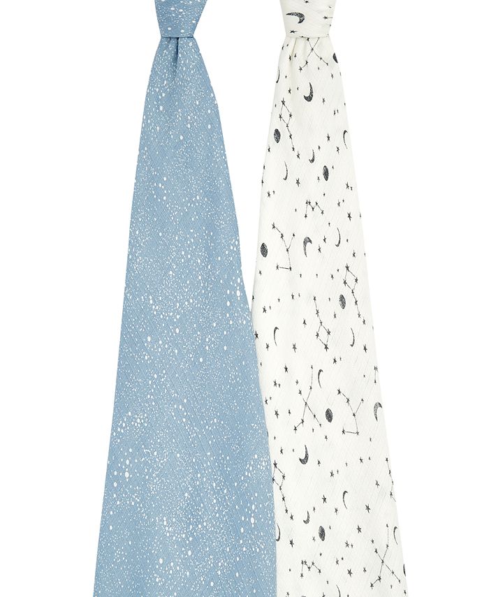 aden by aden + anais Baby Boys or Baby Girls Silky Soft Swaddles, Pack