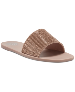 Vince Camuto Women's Jacquell Rhinestone Jelly Slide Sandals Women's Shoes