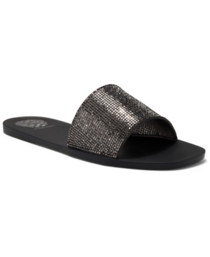 Vince Camuto Women's Jacquell Rhinestone Jelly Slide Sandals Women's Shoes