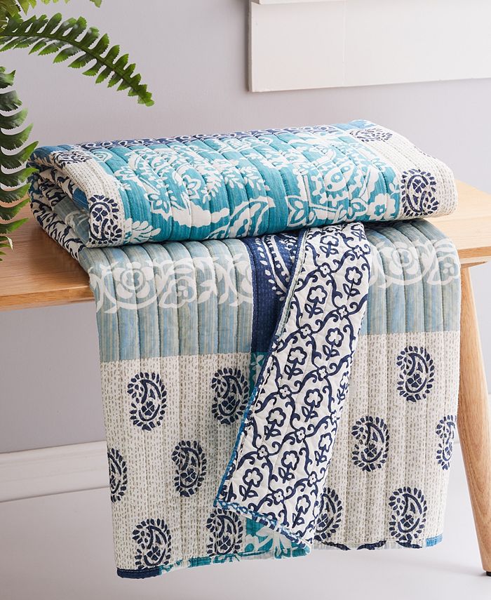 Levtex Chandra Quilted Throw, 50