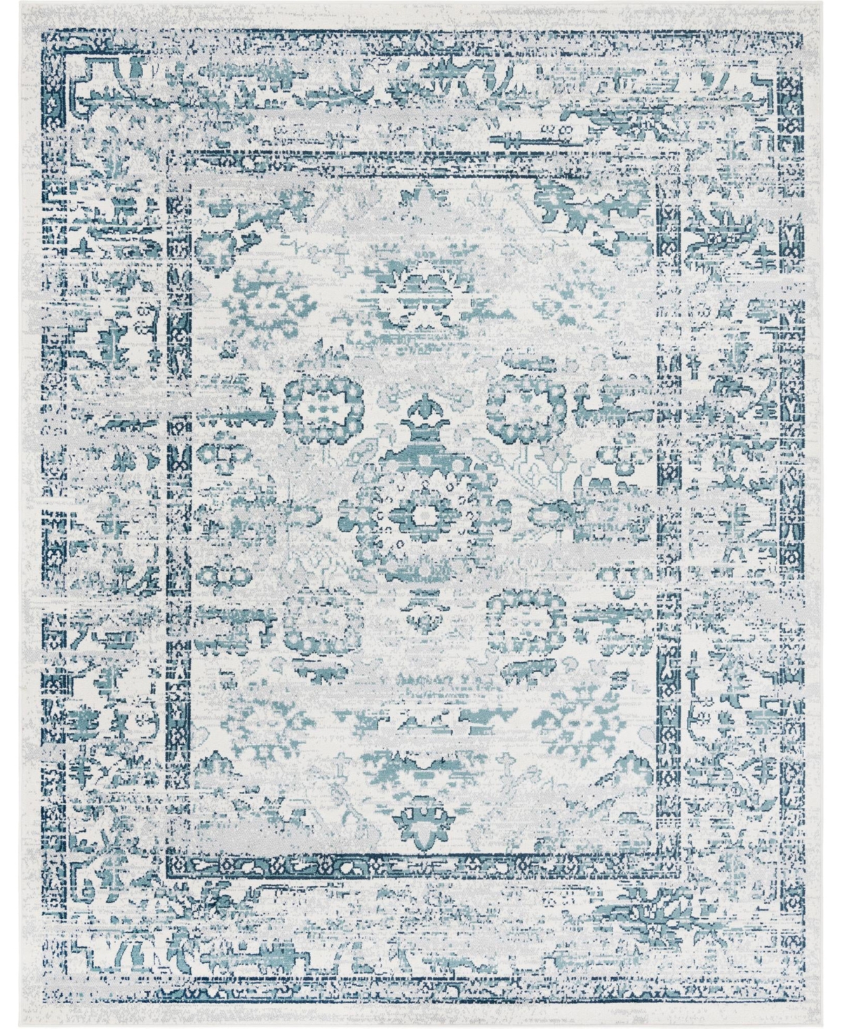 Bayshore Home Clarendon Cla-01 8' x 10' Area Rug - Ivory