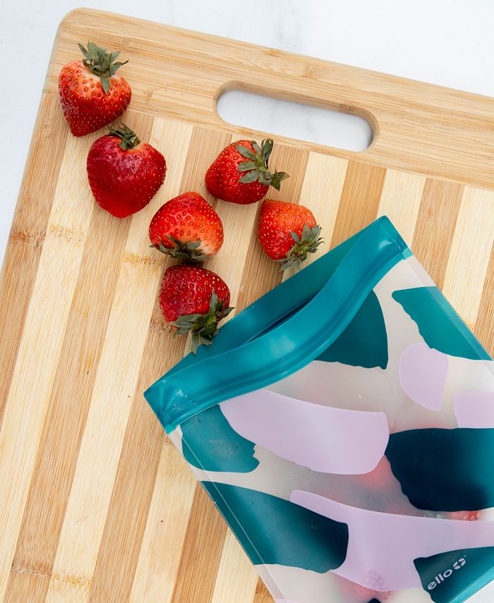 Ello PEVA Assorted Reusable Food Storage Bags, 6Pack & Reviews