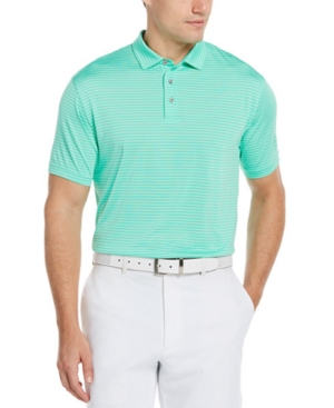 Pga Tour Men's Feeder Stripe Polo Shirt