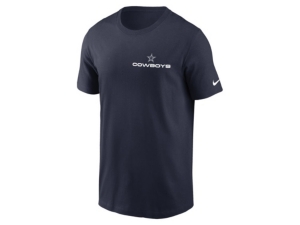 Lids Nike Dallas Cowboys Men's Local Phrase T-shirt In Navy