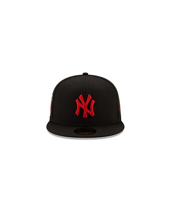 New Era New York Yankees Color UV Black and Red 59FIFTY Cap - Macy's