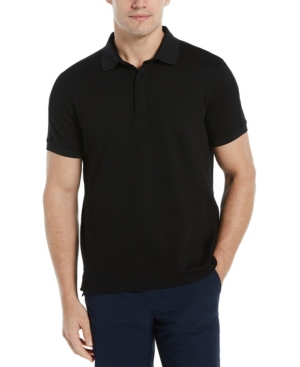 Men's Hidden Zip Polo Shirt