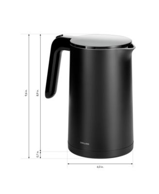 Enfinigy Cool Touch 1.5-L Black Kettle