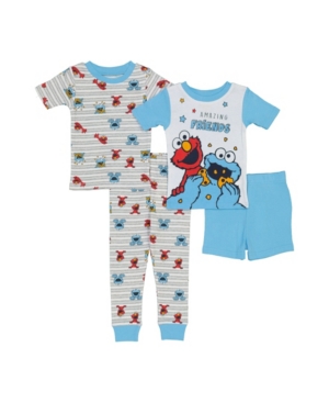 Sesame Street Toddler Boys Cotton 4 Piece Set