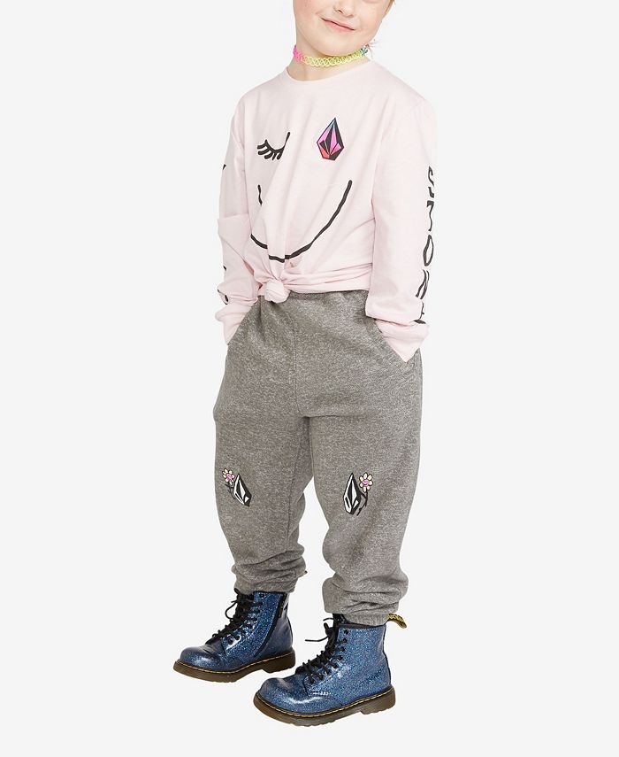 volcom lil fleece pants
