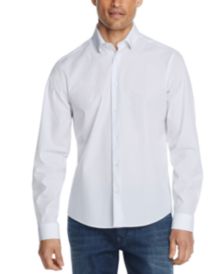 Men's Slim-Fit Performance Dress Shirt