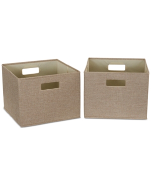 Household Essentials Storage Cubes Set of 2
