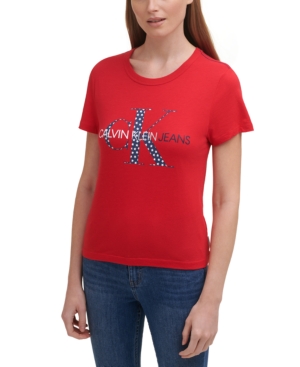 CALVIN KLEIN JEANS EST.1978 AMERICANA LOGO T-SHIRT