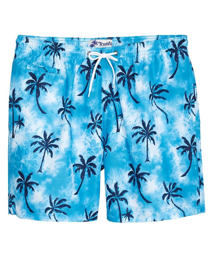 Trunks Surf & Swim Co. Men's Sano Short Printed Tie Dye Palm Macy's