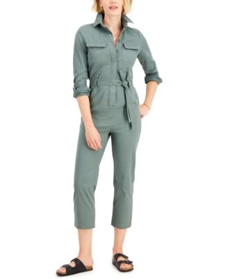 green jumpsuit macys