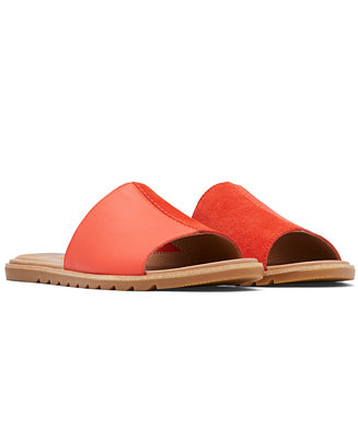 Sorel Women's Ella II Block Slide Sandals - Macy's