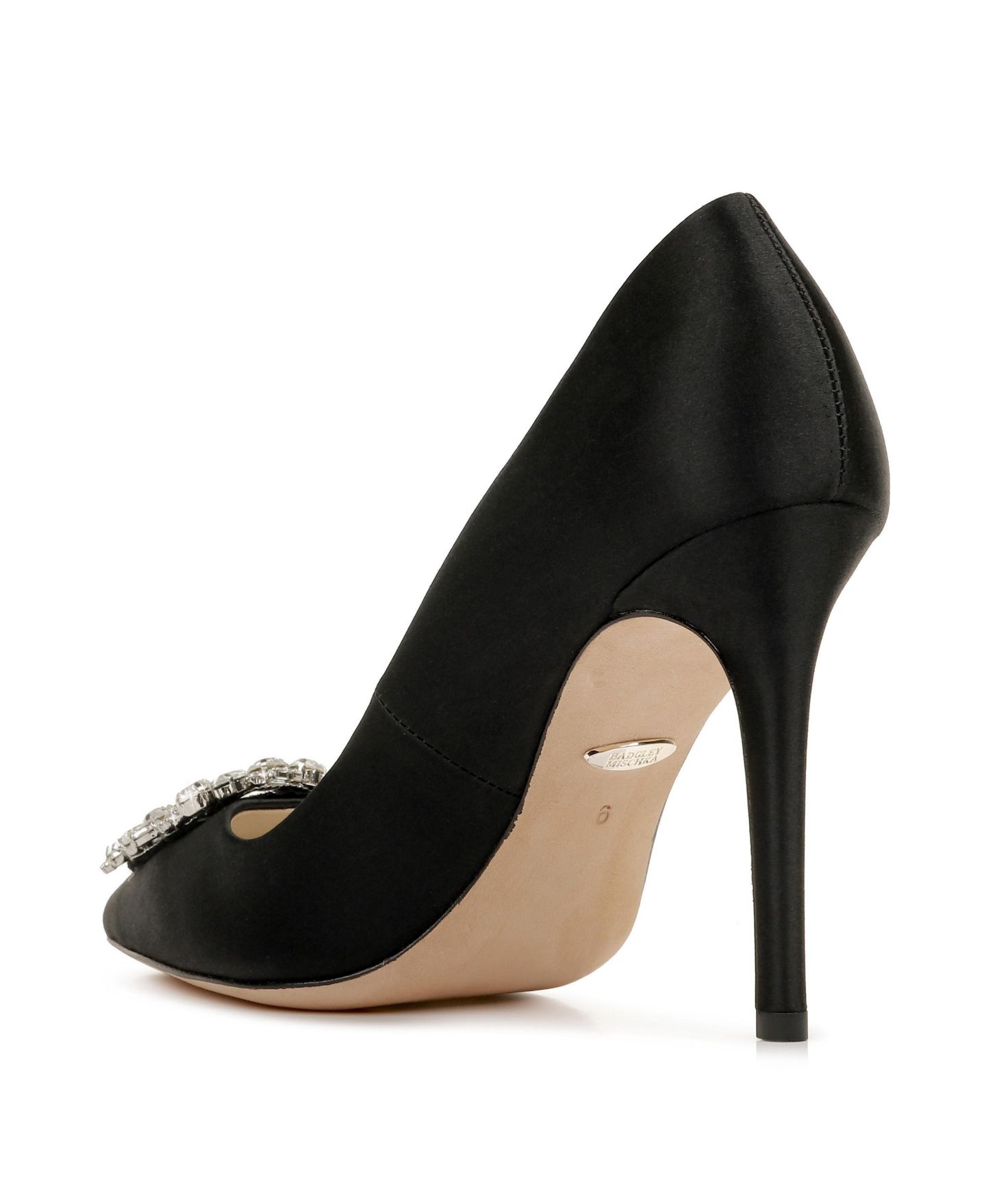 Женские туфли Badgley Mischka Cher Evening Pumps, цвет: Чёрный, вариант 1 — фото 3