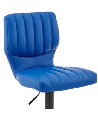 Bardot Adjustable Faux Leather Swivel Bar Stool