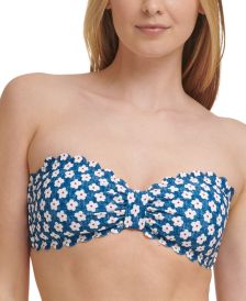 Scalloped Bandeau Bikini Top