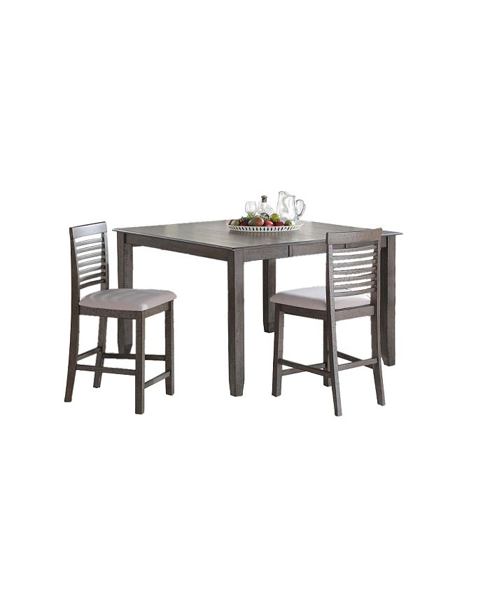 Macy's CLOSEOUT! Smith Mountain Lake Counter Height Dining 3Pc (Table