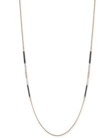 Tri-Tone 42" Strand Necklace