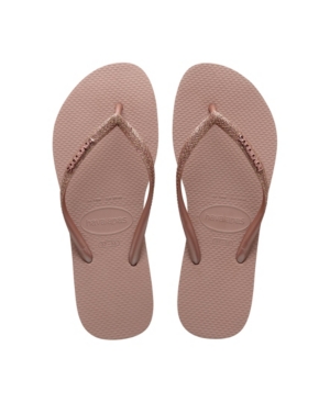 Havaianas Women's Slim Glitter Flip Flop Sandals Women's Shoes