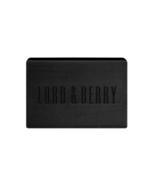 Lord & Berry Nero Cleansing And Skin Refiner Bar In Charcoal Black