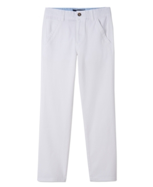 Big Boys Belted Stretch Twill Pant