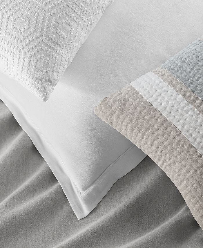 Hotel Collection CLOSEOUT! Linen/Modal Blend Decorative Pillow, 14" x