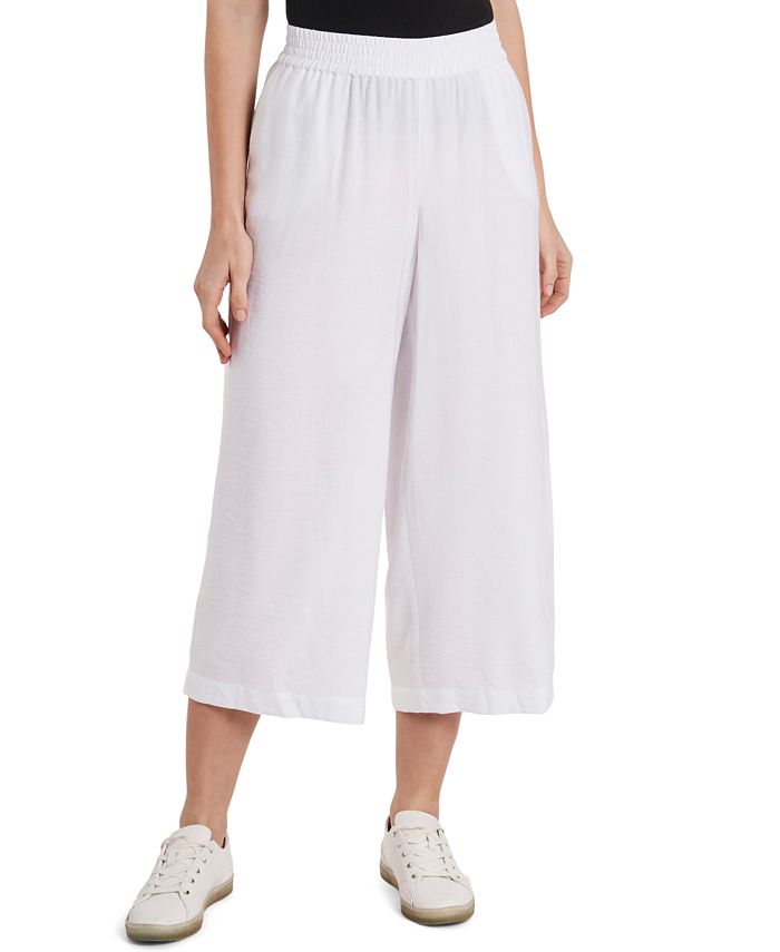Vince Camuto Cropped Wide-Leg Pants - Macy's