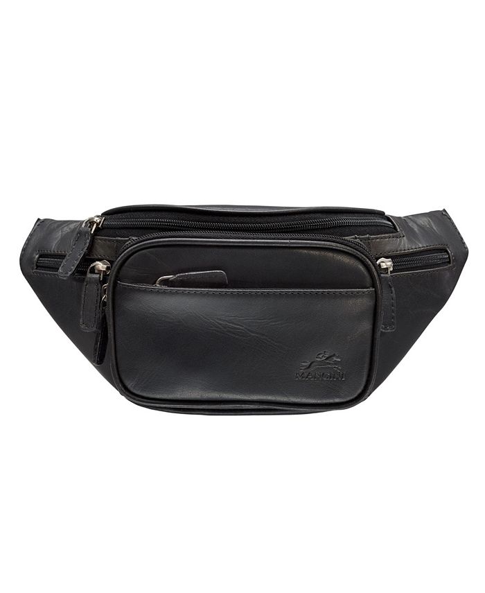 Mens leather fanny pack macy's outlet