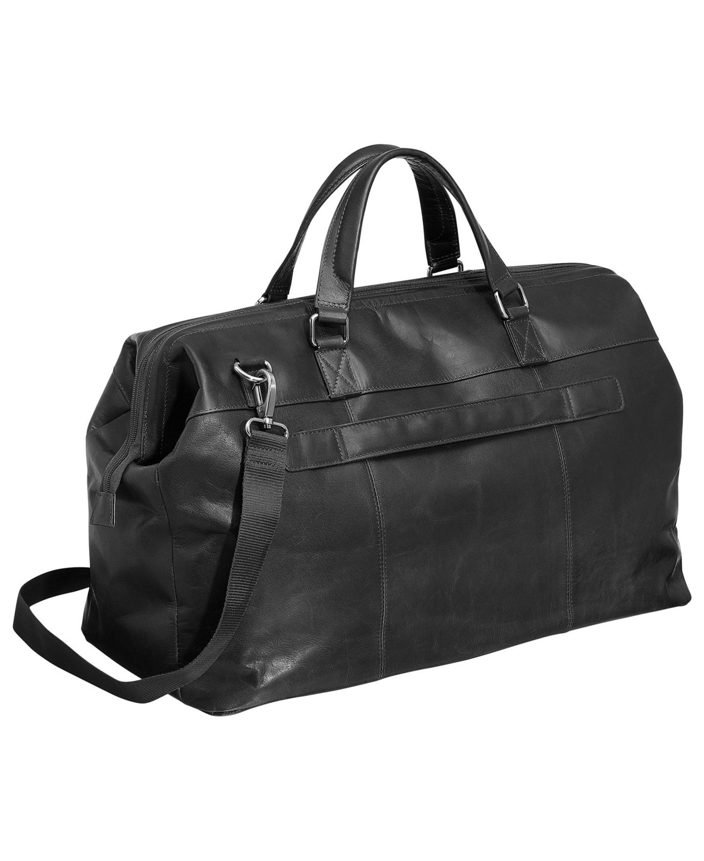 Мужская сумка Mancini Carry-On Duffle, цвет: Чёрный — фото 3