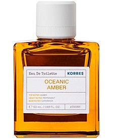 Men's Oceanic Amber Eau de Toilette, 50 ml