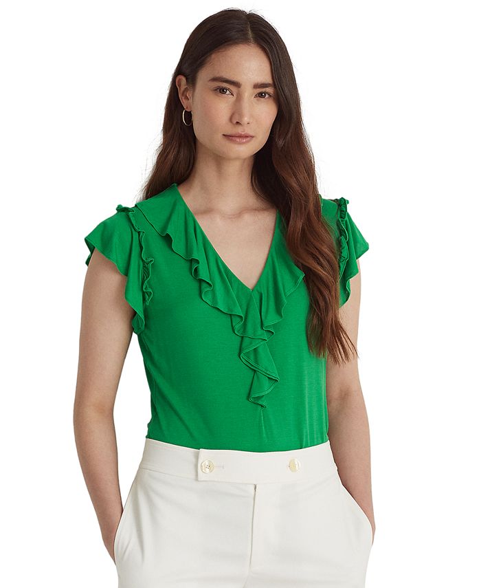 LAUREN™ | Women Casual V-Neck Top main image 0