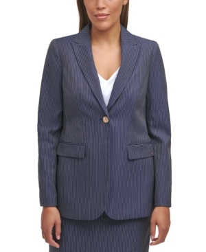 Calvin Klein One-Button Jacket