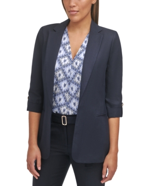Calvin Klein Roll-Tab-Sleeve Jacket