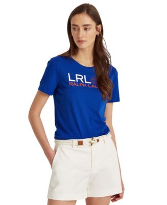 Lauren Ralph Lauren Founding Year Logo T-Shirt - Macy's
