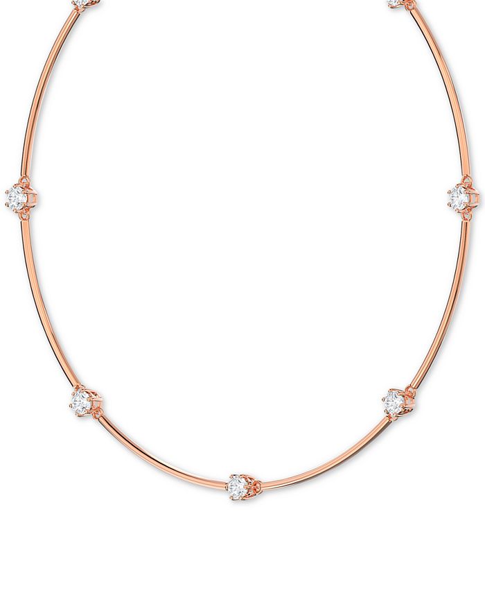 Swarovski choker rose gold Clearance