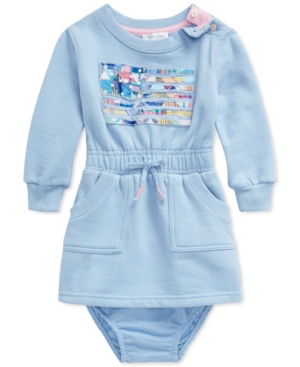 Polo Ralph Lauren Baby Girls Fleece Dress & Bloomer Set