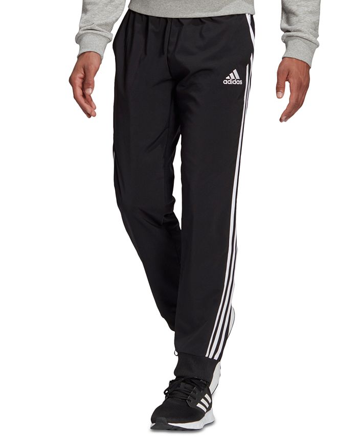 adidas Men\'s Essentials - 3-Stripes Macy\'s AEROREADY Jogger Woven
