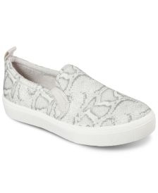 Women's Street Poppy - Snake Slip-On Casual Sneakers from Finish Line